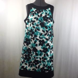 Jessica Howard Floral Sleeveless Dress Size 14 NWT
